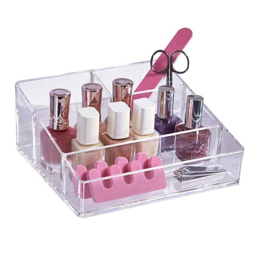  clear Vanity Makeup Organizer